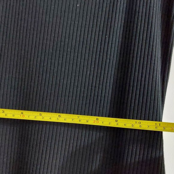 Bar III Short Sleeve Long Flattering Dress Soft Comfortable Black Size MEDIUM - Picture 12 of 12